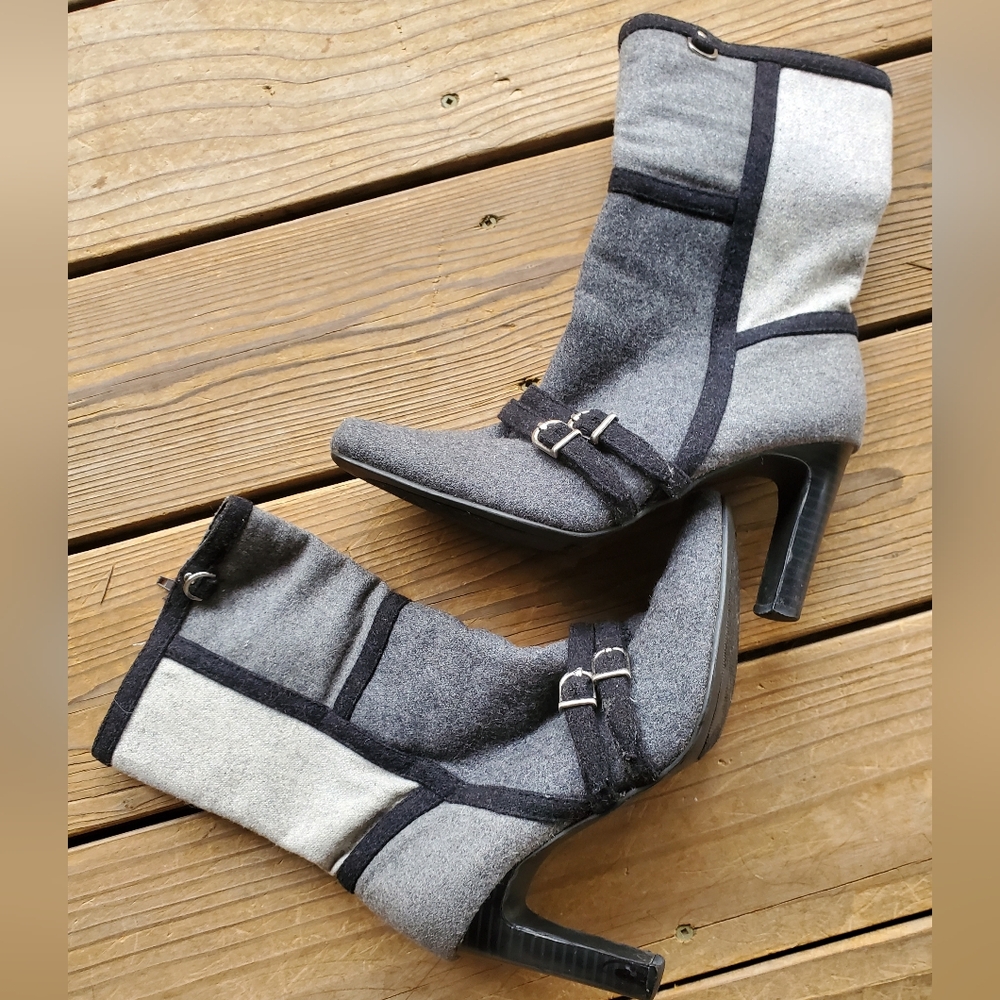 Color Block Boots